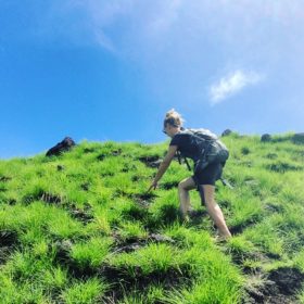 Kopce na ostrově Flores