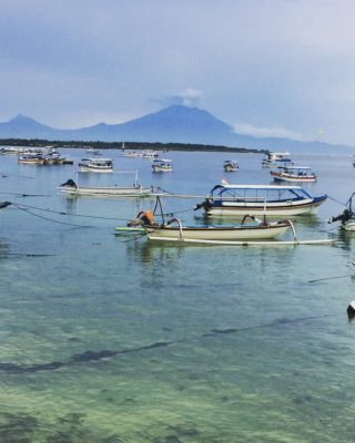 Aktivní sopka Bali