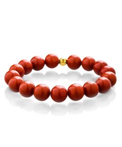 Červený jaspis - náramek