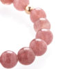 Jahodový křemen náramek