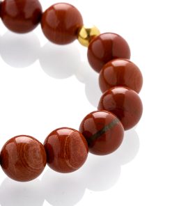 Červený jaspis náramek