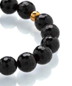 Černý turmalín náramek