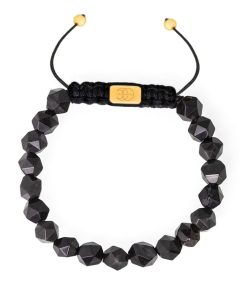 Zkamenělé dřevo - pánský náramek