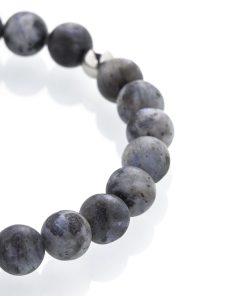 Labradorit matný náramek