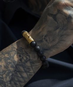 náramek z lávy pánský