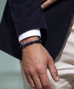 modrý náramek pro muže