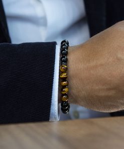 Tygří oko pánský náramek