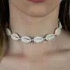 Mušličkový náhrdelník natural