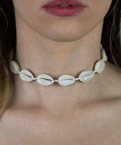 Mušličkový náhrdelník natural