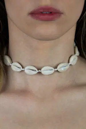 Mušličkový náhrdelník natural