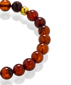 Jantar náramek detail