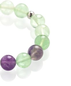 Fluorit - náramek detail