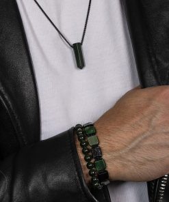 Pánský set šperků Nefrit