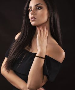 Trimakasi náramek Tiger eye na ruce