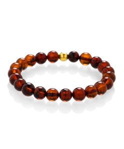 Krvavý jantar - náramek
