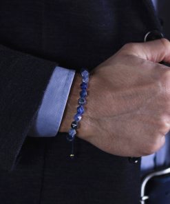 Sodalit - pánský náramek
