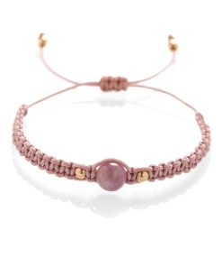 Macrame náramek Rubín