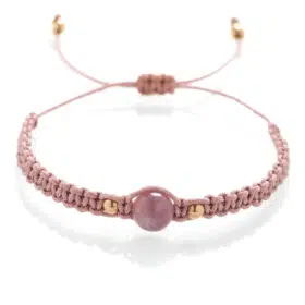 Macrame náramek Rubín