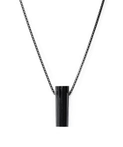 Černý turmalín náhrdelník pro muže