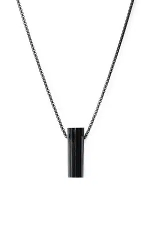Černý turmalín náhrdelník pro muže