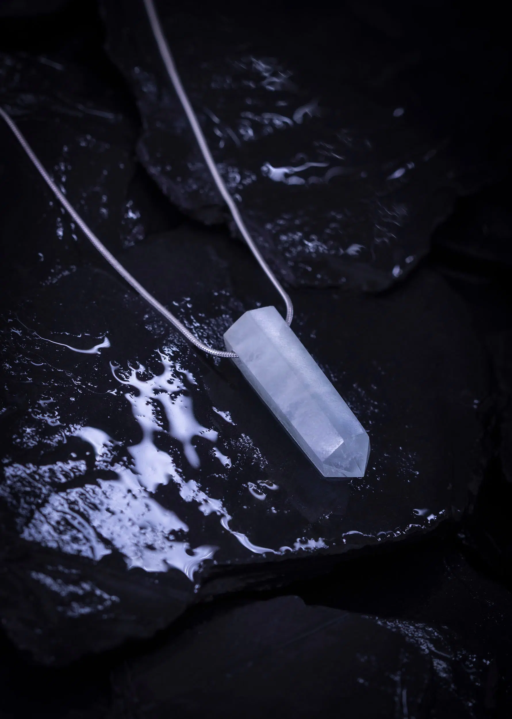 Akvamarín náhrdelník pro ženy
