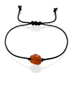 Dámský náramek Karneol - šňůrkový