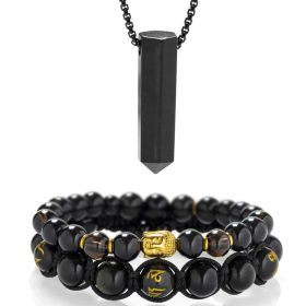 Buddhistický set šperků pro muže