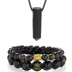 Buddhistický set šperků pro muže