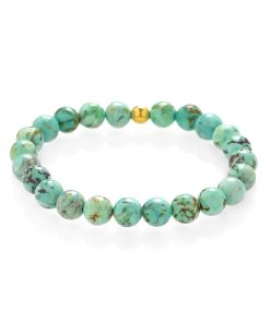 Peruánský tyrkys - náramek
