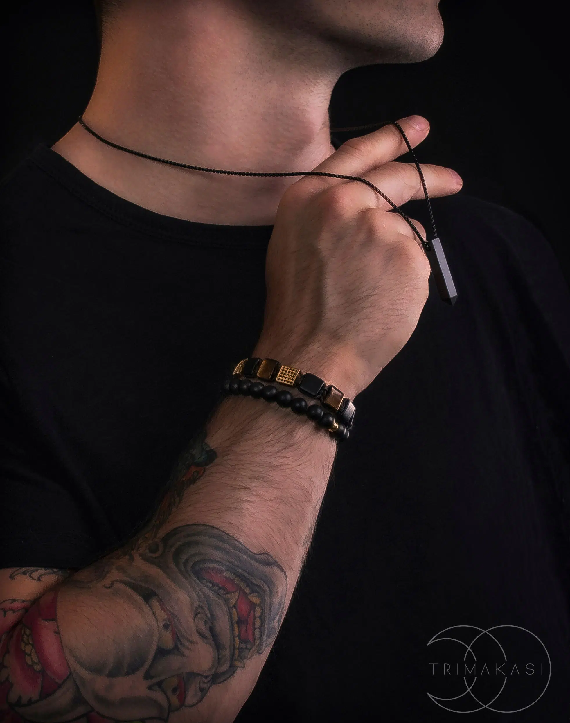 Pánský set šperků Trimakasi