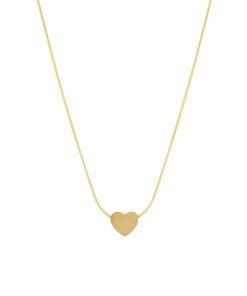 Náhrdelník Srdce - zlatý
