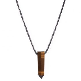 Tygří oko náhrdelník pro muže