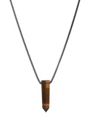 Tygří oko náhrdelník pro muže