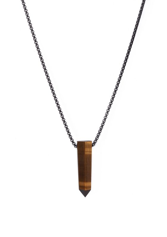 Tygří oko náhrdelník pro muže