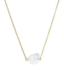 Surový křišťál náhrdelník pro ženy