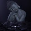 Buddhistický náramek stříbrný
