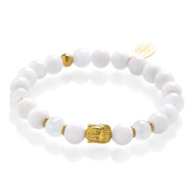 Buddha náramek pro ženy zlatý