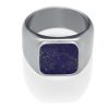 Lápis lazuli prsten pro muže