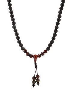 Mala náhrdelník s lávovým kamenem