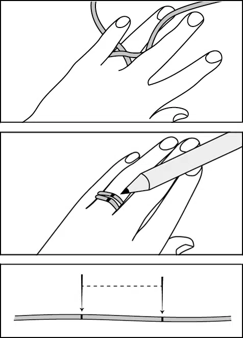 Jak změřit velikost prstenu