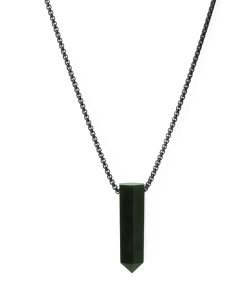 Pánský náhrdelník Krystal nefritu