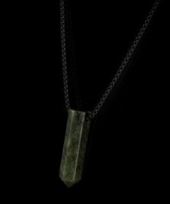 Serpetinit náhrdelník pro muže