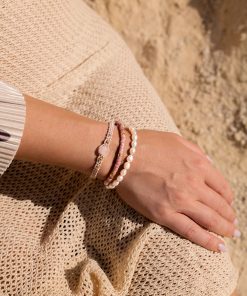 Náramek z rýžových perel