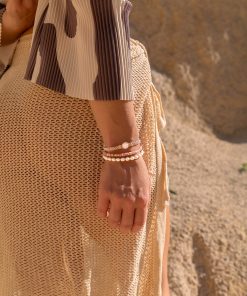 Náramek z rýžových perel