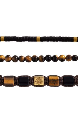 Pánský set náramků 2+1 Dharma Royal