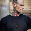 Tygří oko hrot šípu - náhrdelník pro muže