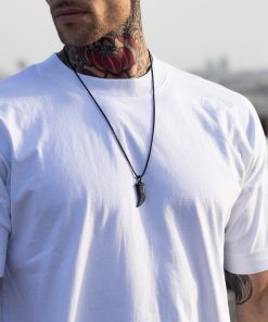 Pánský náhrdelník Tesák z labradoritu