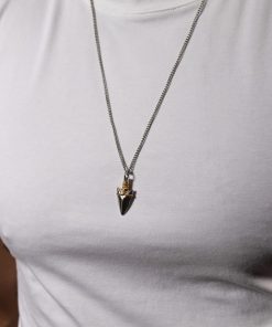 Hrot šípu minimalistický náhrdelník pro muže