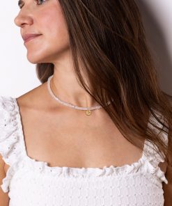 Alternative view of Choker náhrdelník Měsíční kámen se Severkou