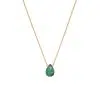 Dámský náhrdelník Smaragd - Kapka ambicí